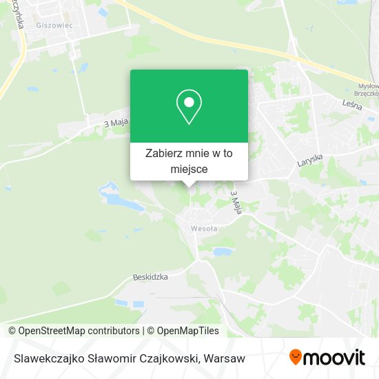 Mapa Slawekczajko Sławomir Czajkowski