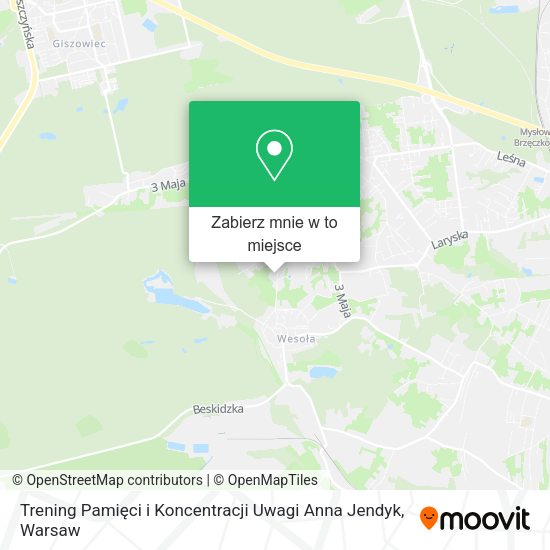 Mapa Trening Pamięci i Koncentracji Uwagi Anna Jendyk