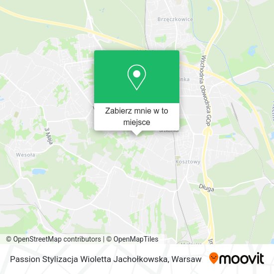 Mapa Passion Stylizacja Wioletta Jachołkowska