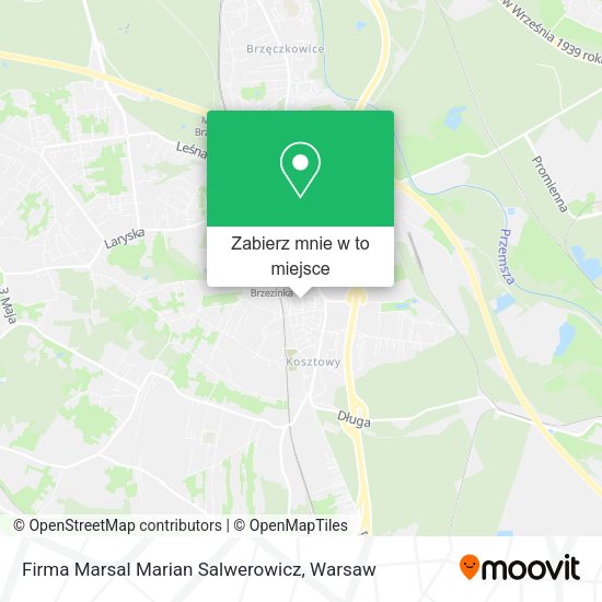 Mapa Firma Marsal Marian Salwerowicz