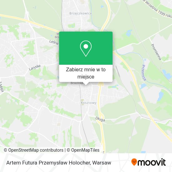 Mapa Artem Futura Przemysław Holocher