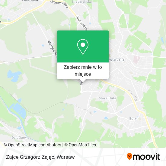 Mapa Zajce Grzegorz Zając