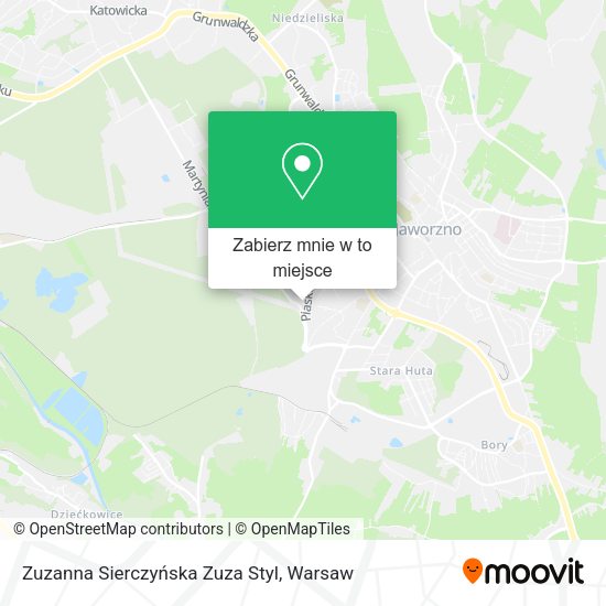 Mapa Zuzanna Sierczyńska Zuza Styl