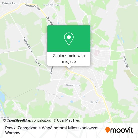 Mapa Pawx. Zarządzanie Wspólnotami Mieszkaniowymi