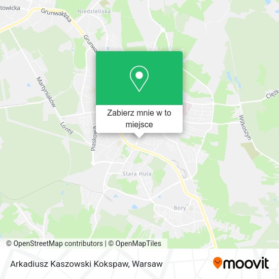 Mapa Arkadiusz Kaszowski Kokspaw