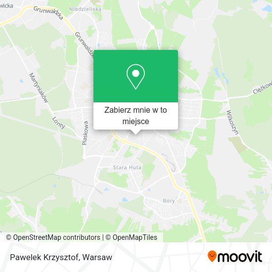 Mapa Pawelek Krzysztof