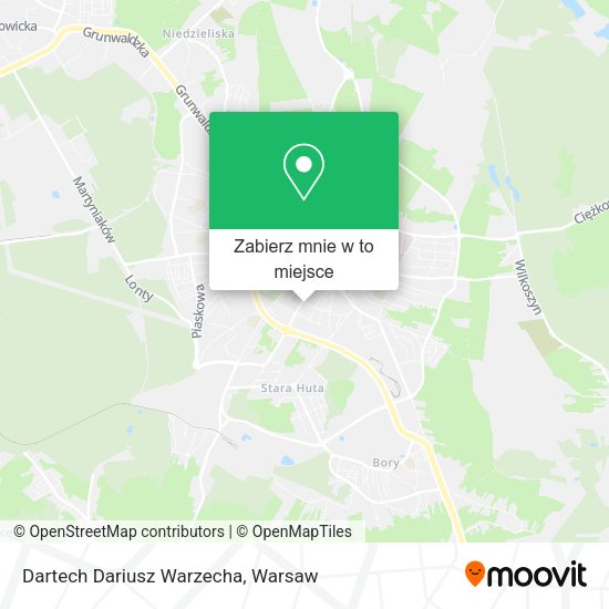 Mapa Dartech Dariusz Warzecha