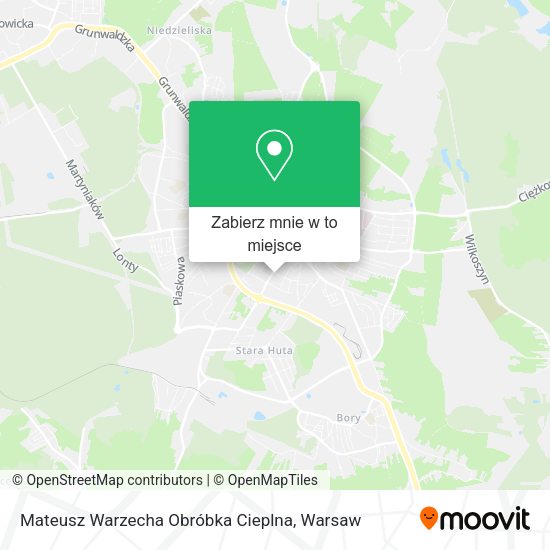 Mapa Mateusz Warzecha Obróbka Cieplna