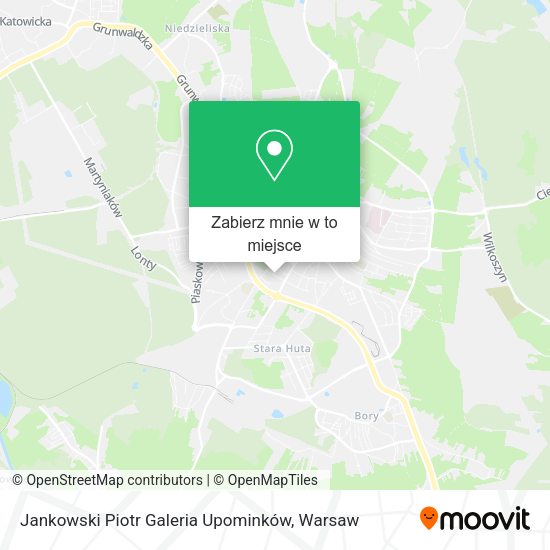 Mapa Jankowski Piotr Galeria Upominków