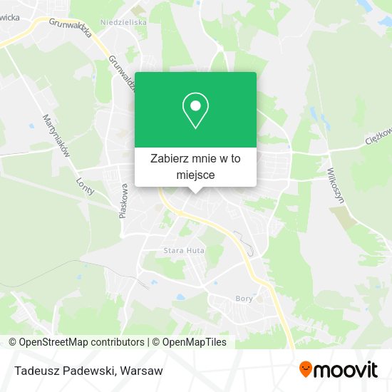 Mapa Tadeusz Padewski