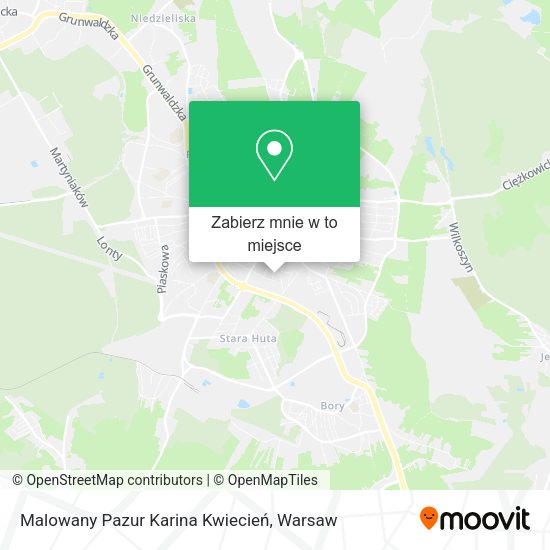 Mapa Malowany Pazur Karina Kwiecień