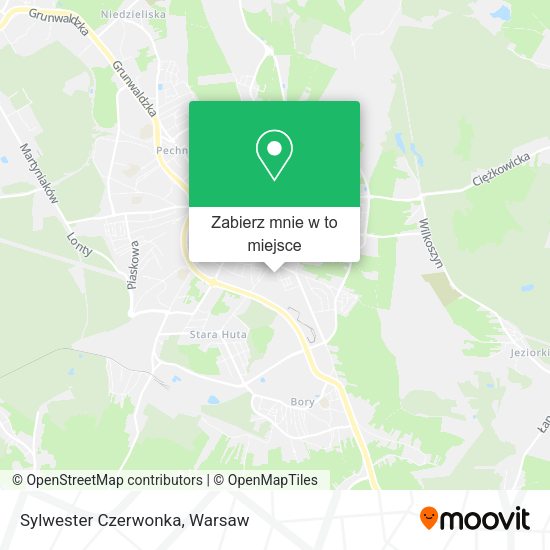 Mapa Sylwester Czerwonka