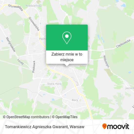 Mapa Tomankiewicz Agnieszka Gwarant