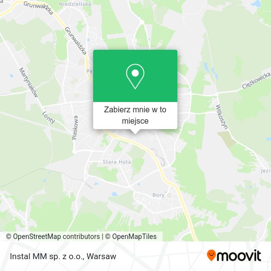 Mapa Instal MM sp. z o.o.