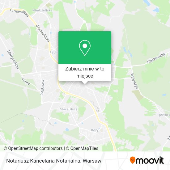 Mapa Notariusz Kancelaria Notarialna