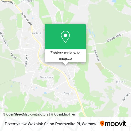 Mapa Przemysław Woźniak Salon Podróżnika Pl