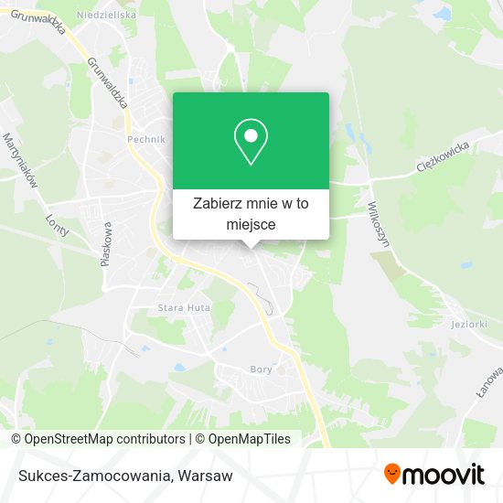 Mapa Sukces-Zamocowania