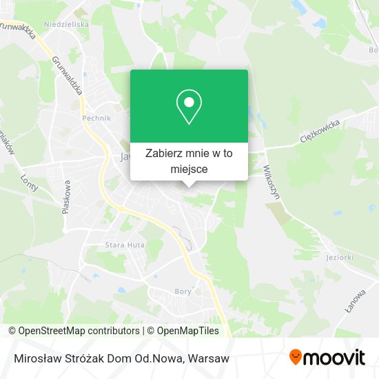 Mapa Mirosław Stróżak Dom Od.Nowa