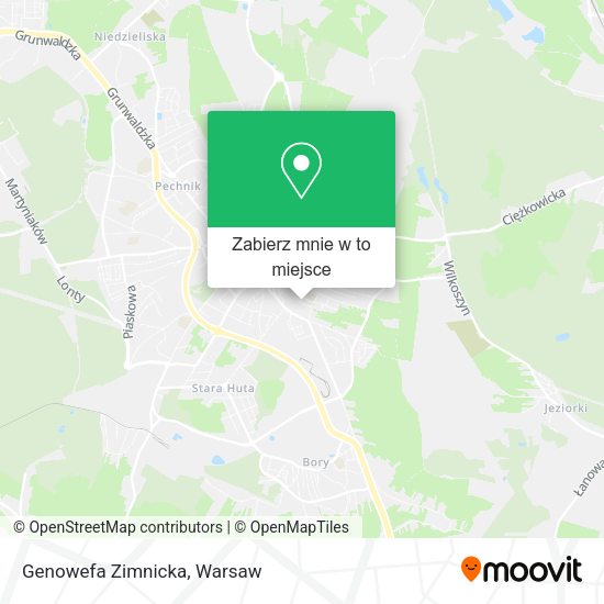 Mapa Genowefa Zimnicka