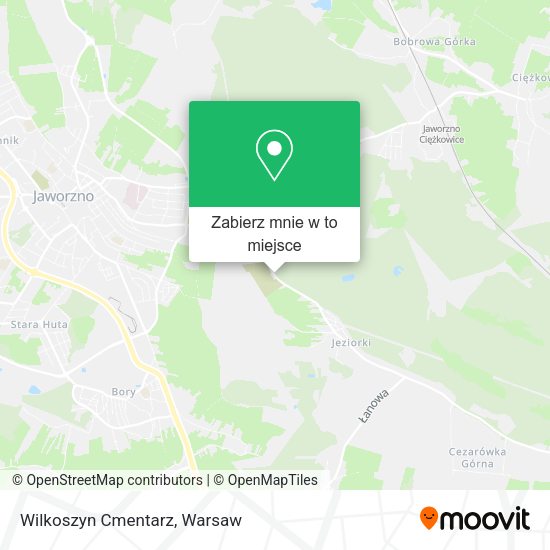 Mapa Wilkoszyn Cmentarz