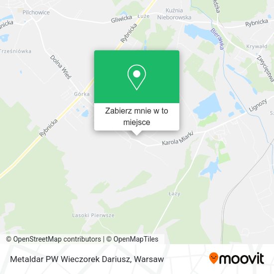 Mapa Metaldar PW Wieczorek Dariusz