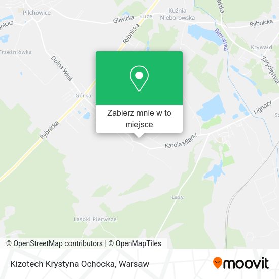 Mapa Kizotech Krystyna Ochocka