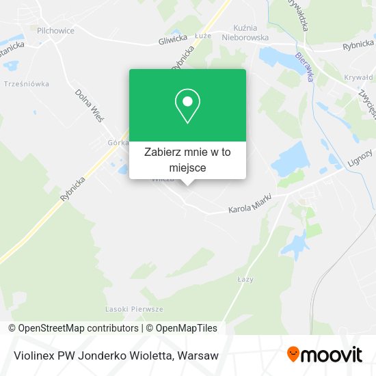 Mapa Violinex PW Jonderko Wioletta