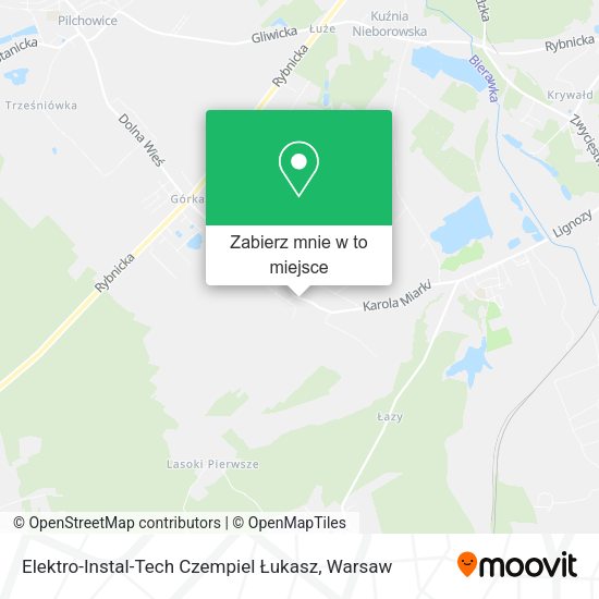 Mapa Elektro-Instal-Tech Czempiel Łukasz