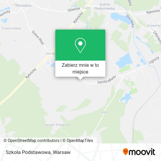 Mapa Szkoła Podstawowa