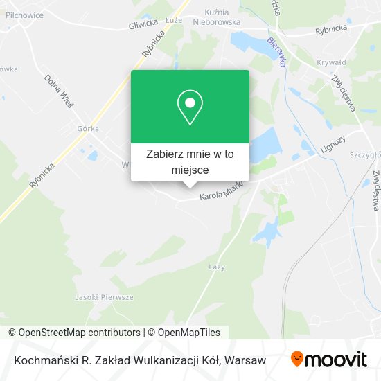 Mapa Kochmański R. Zakład Wulkanizacji Kół