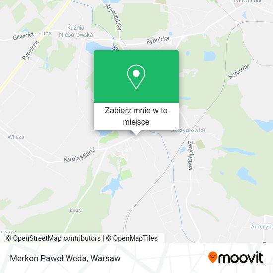 Mapa Merkon Paweł Weda