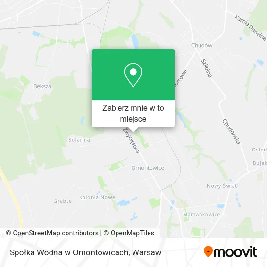 Mapa Spółka Wodna w Ornontowicach