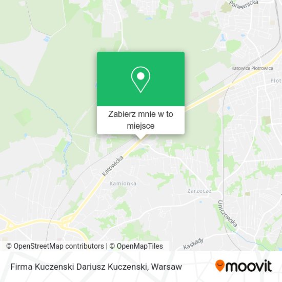 Mapa Firma Kuczenski Dariusz Kuczenski