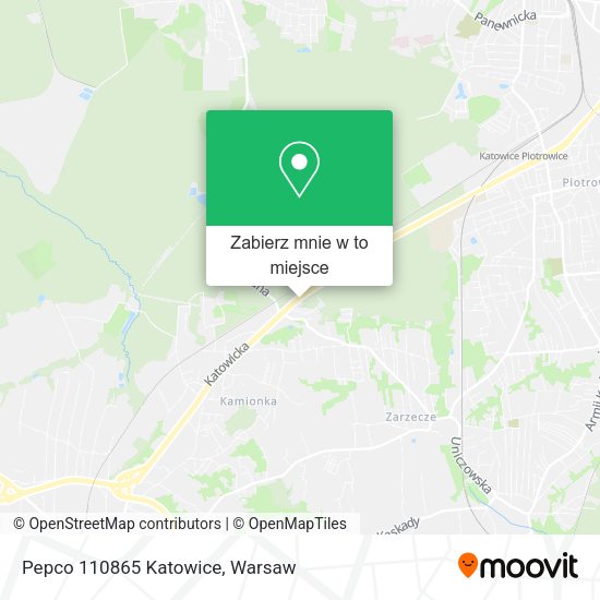 Mapa Pepco 110865 Katowice