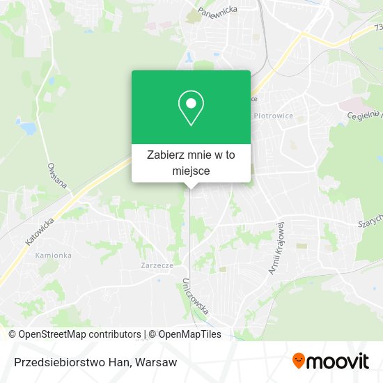 Mapa Przedsiebiorstwo Han