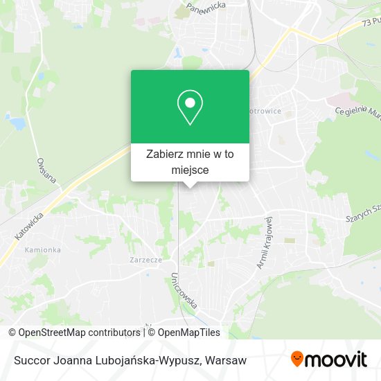 Mapa Succor Joanna Lubojańska-Wypusz