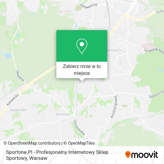 Mapa Sportone.Pl - Profesjonalny Internetowy Sklep Sportowy