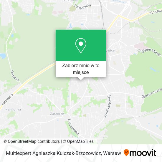 Mapa Multiexpert Agnieszka Kulczak-Brzozowicz