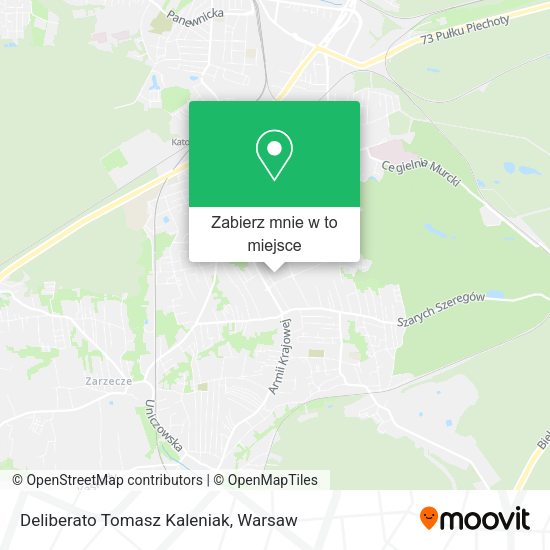 Mapa Deliberato Tomasz Kaleniak