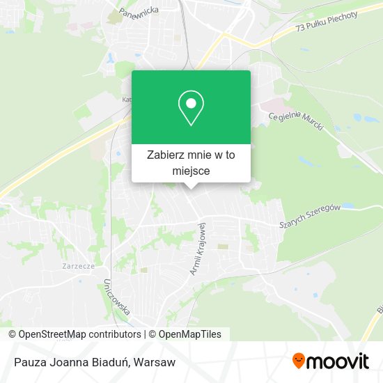 Mapa Pauza Joanna Biaduń