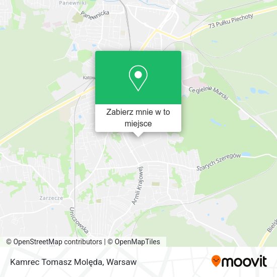 Mapa Kamrec Tomasz Molęda