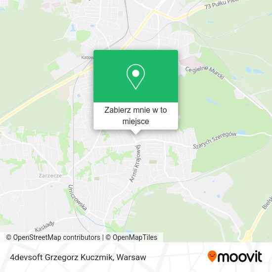 Mapa 4devsoft Grzegorz Kuczmik