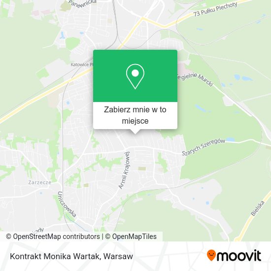 Mapa Kontrakt Monika Wartak