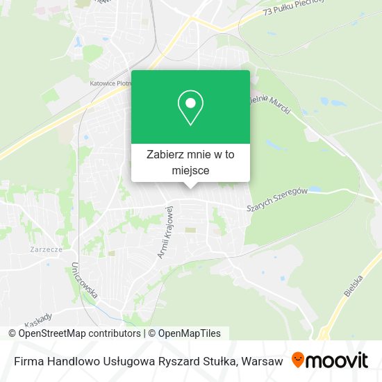 Mapa Firma Handlowo Usługowa Ryszard Stułka