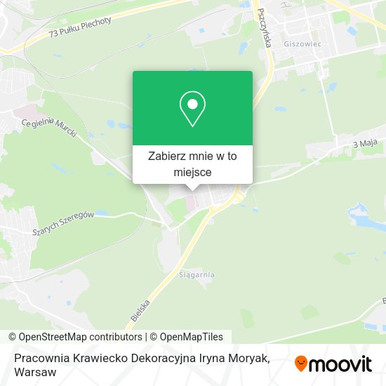 Mapa Pracownia Krawiecko Dekoracyjna Iryna Moryak