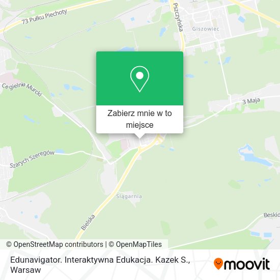 Mapa Edunavigator. Interaktywna Edukacja. Kazek S.