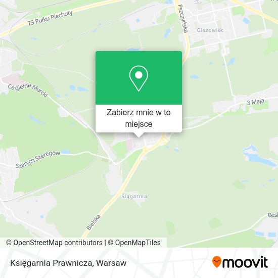 Mapa Księgarnia Prawnicza