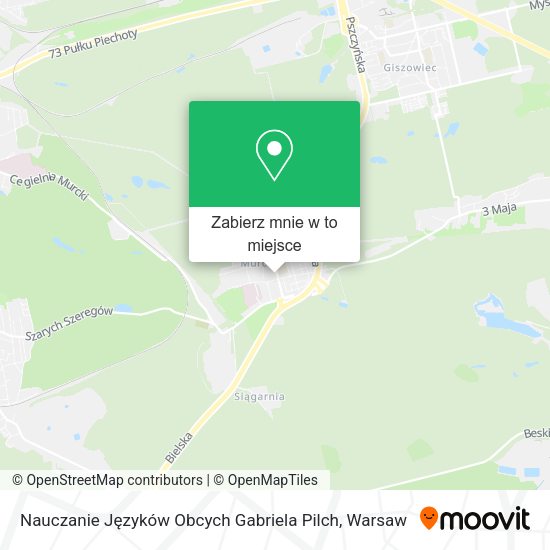 Mapa Nauczanie Języków Obcych Gabriela Pilch