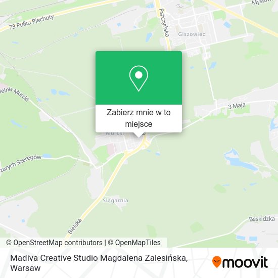 Mapa Madiva Creative Studio Magdalena Zalesińska