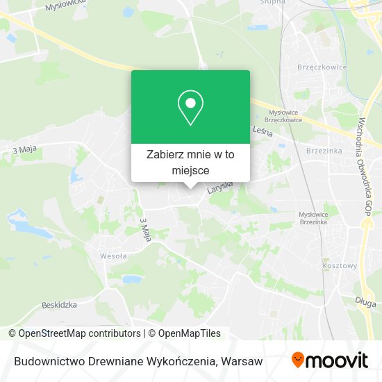 Mapa Budownictwo Drewniane Wykończenia